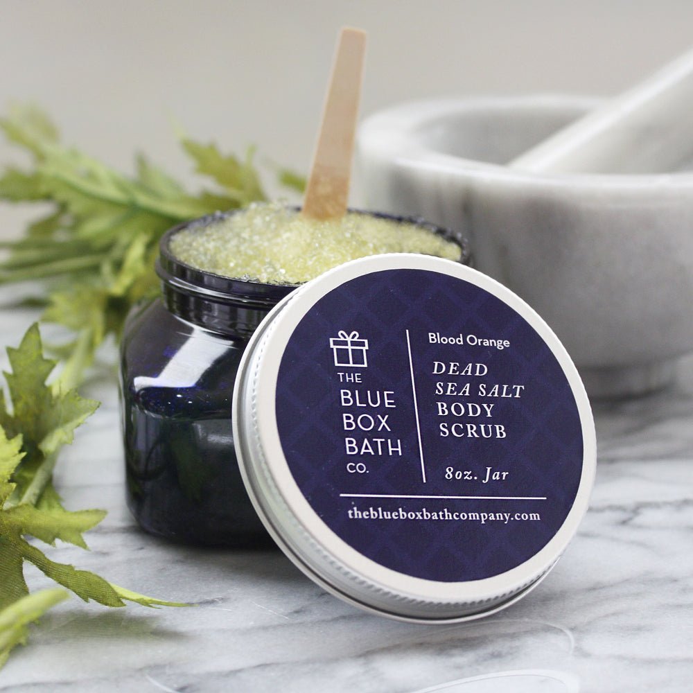 Blood Orange Dead Sea Salt Body Scrub